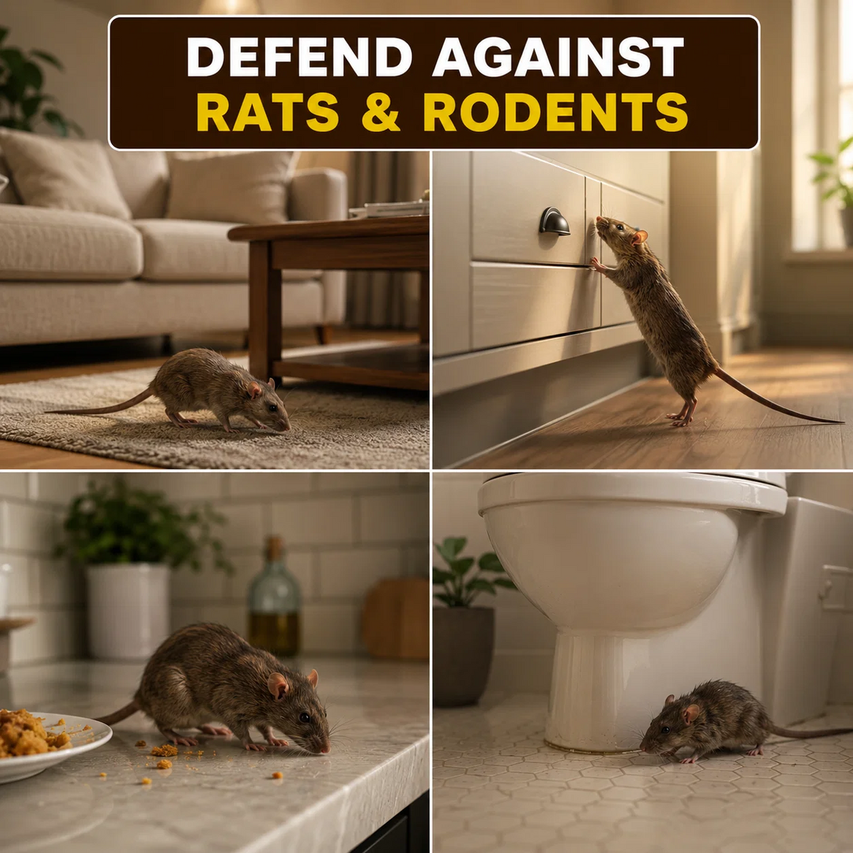 Rat Repellent Spray – Safe, Effective, and Eco-friendly